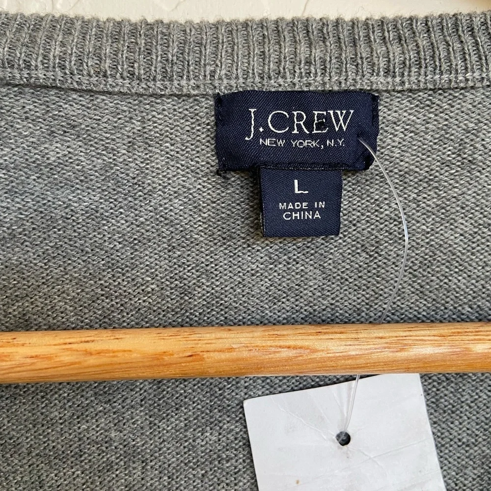 J. Crew Cashmere Cotton Blend Pullover Sweater